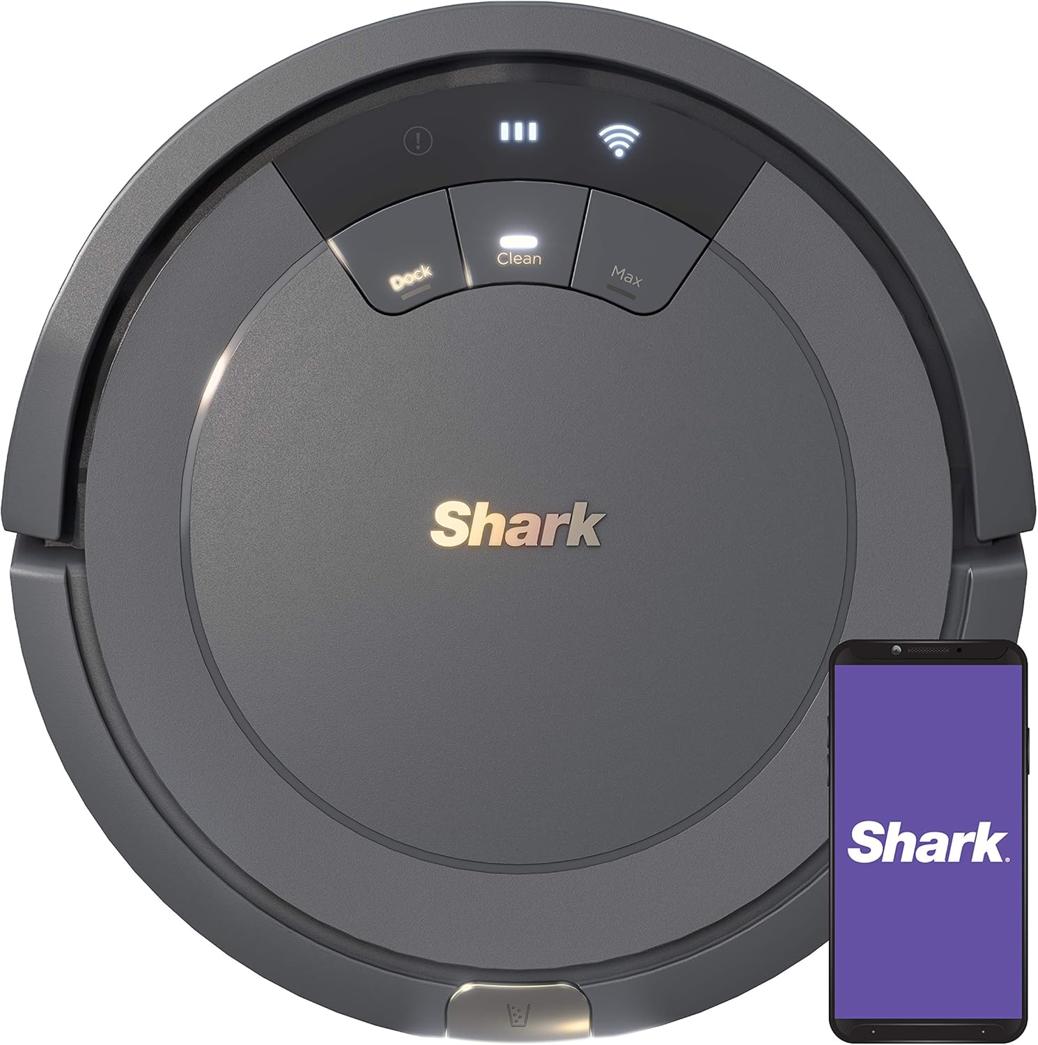 Robotic vacuum cleaner Voice Control Robot Vacuum with Matrix Clean Navigation, Home Mapping, 60-Day Capacity, XL Self-Empty Base for Homes with Pets, Carpet & Hard Floors