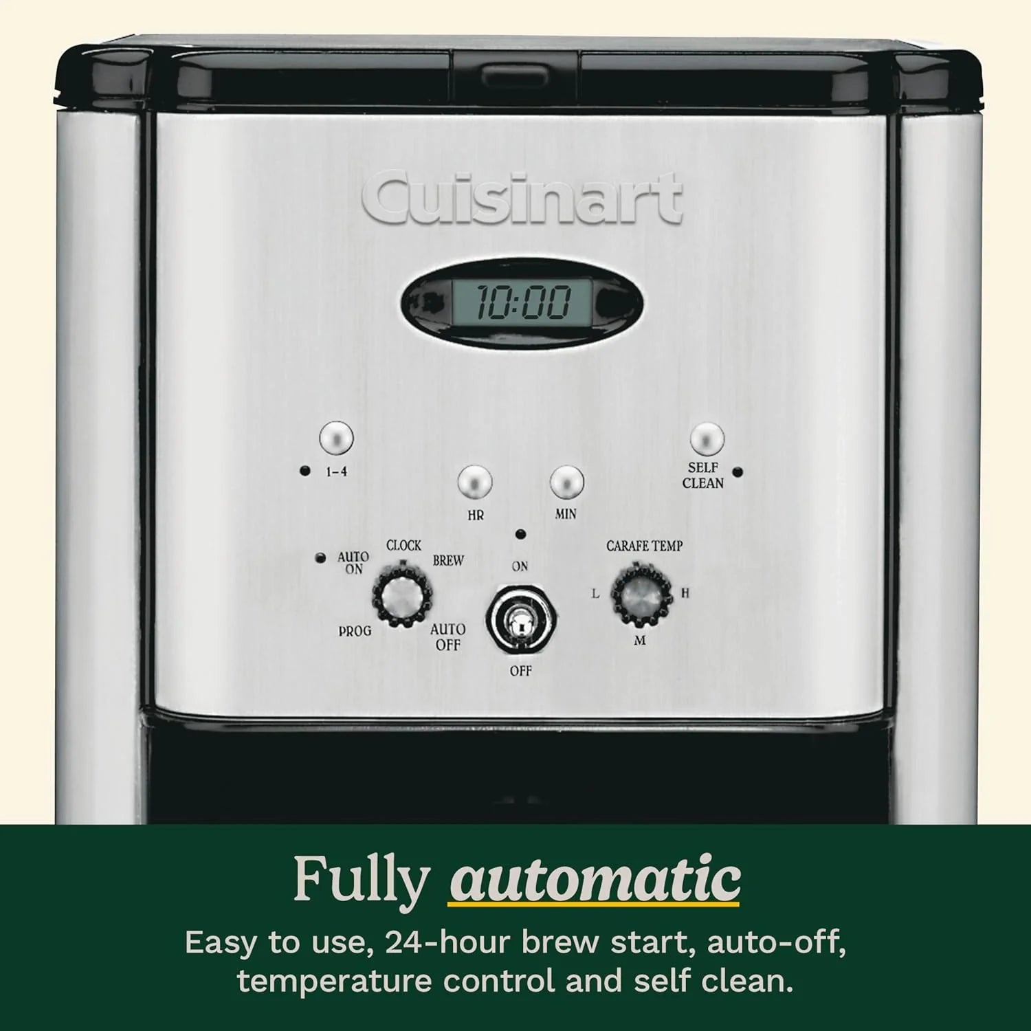 DCC-1200P1 12-Cup Programmable Coffeemaker Coffee Maker, Carafe