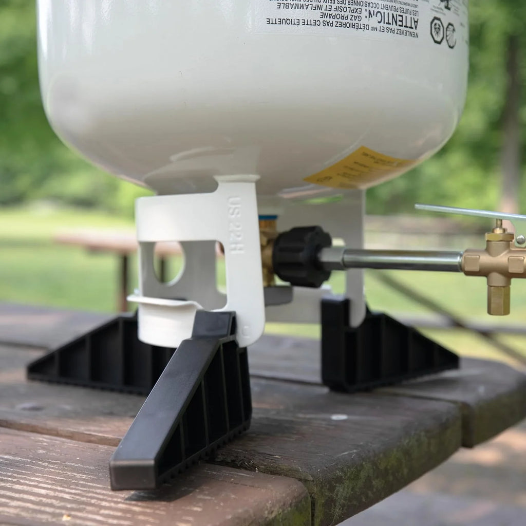Portable Propane Radiant Heater, 4,000-9,000 BTU, for campers, workshops, patios, and more