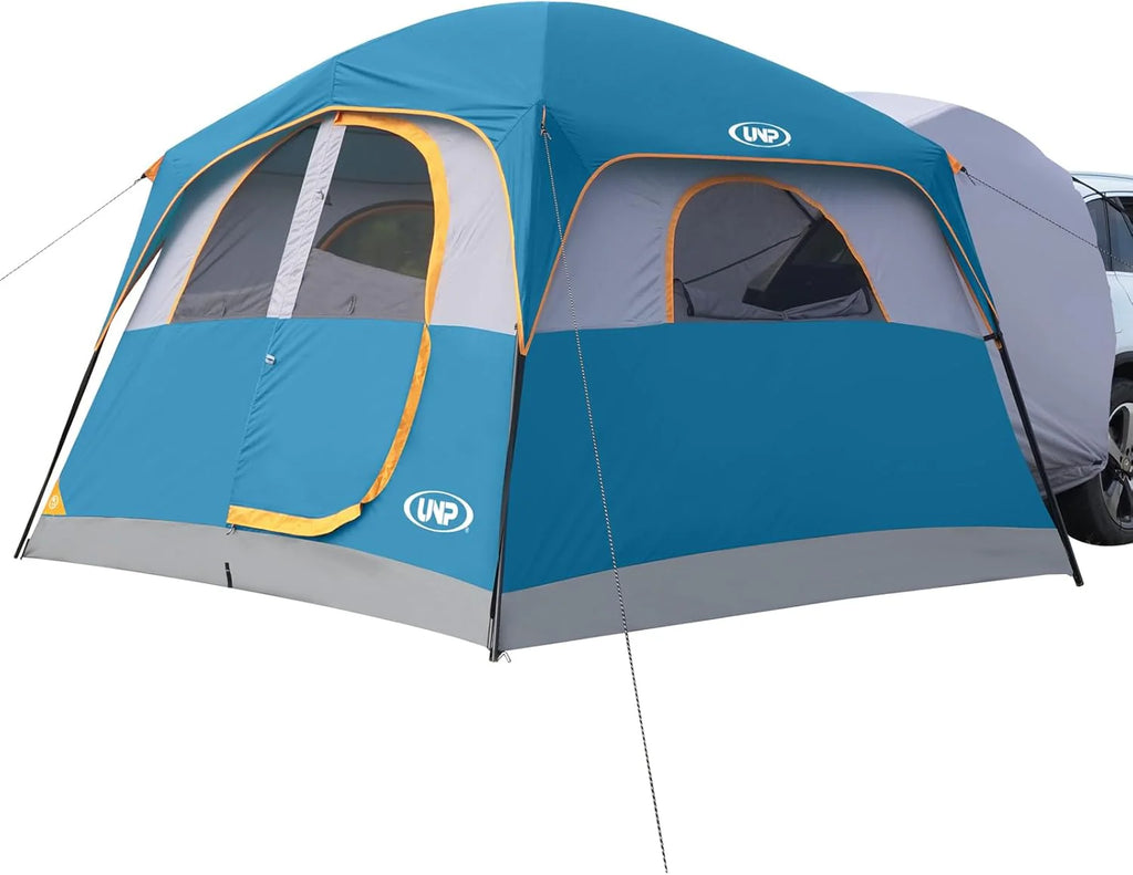 SUV Tent for Camping, 6-Person SUV Tailgate Tent - Easy Set Up with Rainfly, 10'x9'x78in(H)