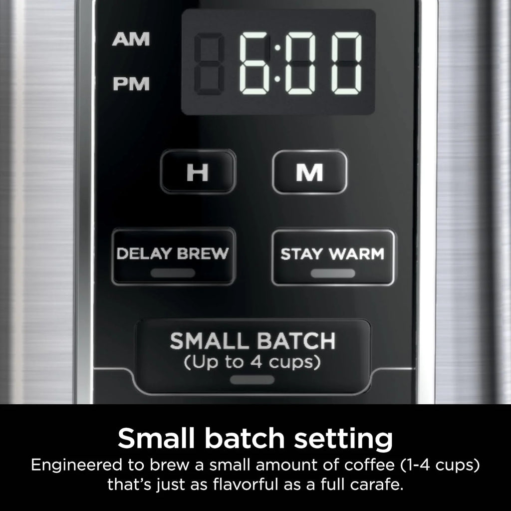 Ninja Programmable Coffee Brewer with 2 Brew Styles, Adjustable Warm Plate and Delay Brew