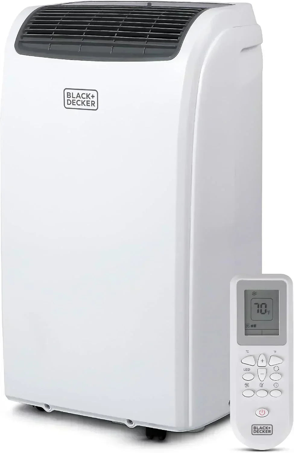 BLACK+DECKER 10,000 BTU Portable Air Conditioner for Rooms up to 450 Sq with Remote Control
