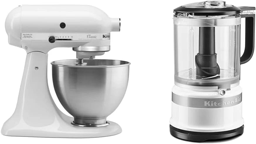 KitchenAid Classic Series 4.5 Quart Tilt-Head Stand Mixer K45SS, Onyx Black