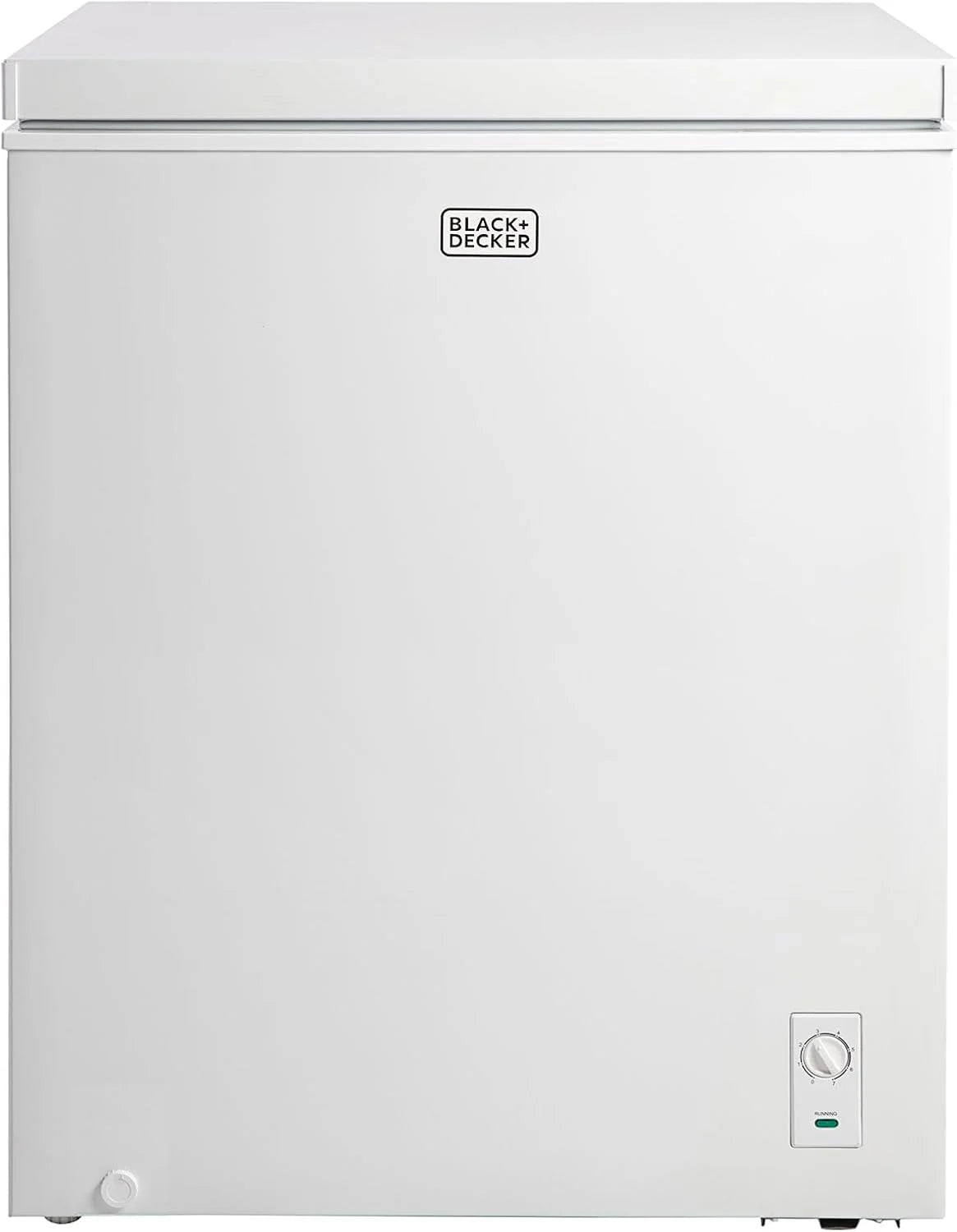 BLACK+DECKER 2.0 Cu. Ft. Compact Chest Freezer, Deep Freezer Holds Up To 70 Lbs. of Frozen Food